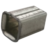 Ausgleichshlsen von 6 auf 7, 20 mm oben offen mit Rand