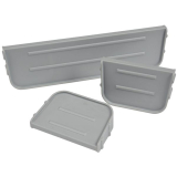 Trennerset Scoop II 3 x klein, 1 x gro, KS silberfarbig