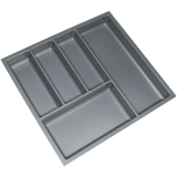 Sky Besteckeinsatz 520 x 53 x 473 mm, KB 600 mm, KS schiefergrau