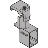 BLUM ORGA-LINE TANDEMBOX ANTARO Querreling Aufnahme, KS grau RAL9006