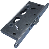 Einstemmschloss BMH 1739 KABA Rundzylinder nach DIN, DM 65, Stahl verzinkt