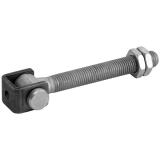 Anschweitorband lang, Lnge 160 mm, Stahl verzinkt