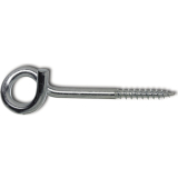 Deckenhaken mit Holzgewinde 9x140 Holzgewinde verzinkt-blau