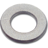 DIN 125A M20 Edelstahl A4 Scheibe ohne Fase