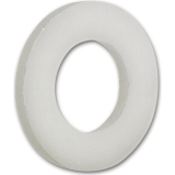 DIN34815 M 5 PA 6.6 Polyamid Scheibe natur (~ISO7089/~DIN125)