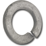 DIN 127B M16 feuerverzinkt Federring mit glatten Ende