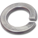 DIN 127B M 6 Edelstahl A4 Federring mit glatten Enden