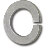 DIN 128A M24 verzinkt Federring gewlbt