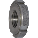 DIN1804W M24x1.5 blank Nutmutter mit Feingewinde