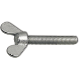 DIN 316 M 6x 60 verzinkt Flgelschraube - Kopf aus Temperguss