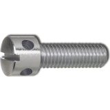 DIN 404 M 6x 20 verzinkt Kreuzlochschraube mit Schlitz