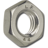 DIN 439-2 M14 Edelstahl A4 flache Sechskantmutter