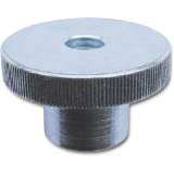 DIN 466 M 8 verzinkt Rndelmutter hohe Form