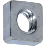 DIN 562-04 M 4 verzinkt Vierkantmutter