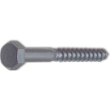 SECOTEC Gestellschraube DIN571 6X50 verzinkt-blau KP-100