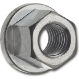 DIN6331/10 M12 verzinkt Sechskant-Flachbundmutter 1.5 d