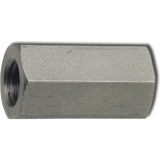 DIN6334 M20x 60 Edelstahl A2 Sechskant-Langmutter 3 d