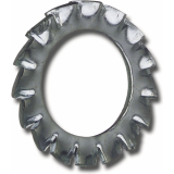 DIN6798A M 8 blank F�cherscheibe aussengezahnt