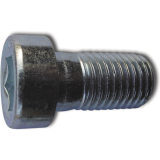 DIN6912 8.8 M 4x 10 blank Zylinderschraube mit niedrigem Kopf und Innensechskt.