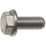 EN1665 M 8x 30 Edelstahl A2 Sechskantschraube mit Flansch (DIN 6921)