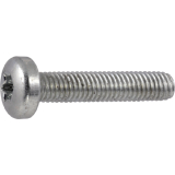 DIN7500PE (CT) M 3x 6 Torx 10 verzinkt gewindefurchende Linsenschraube