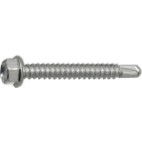 DIN7504K 4.2x 13 verzinkt Sechskant-Bohrschraube ~ISO15480