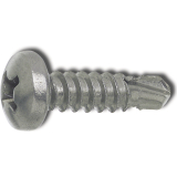 DIN7504M 4.2x 25 Phillips-KS Edelstahl A2 Linsen-Bohrschraube ~ISO15481