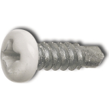 DIN7504M 5.5X 16 Phillips-KS Kopf RAL7037 staubgrau beschichtet ~ISO15481