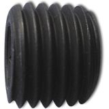 DIN 906 5.8 R1/8\" blank Verschlussschraube kegeliges Rohrgewinde mit ISK