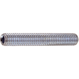 ISO4026 45H M10x 20 verzinkt Gewindestift mit Kegelkuppe Innensechskt (DIN 913)