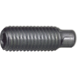 ISO4028 45H M 4x 12 blank Gewindestift mit Zapfen und Innensechskant (DIN 915)