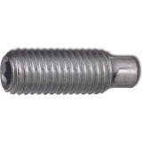ISO4028 45H M 8x 10 verzinkt Gewindestift mit Zapfen Innensechskant (DIN 915)
