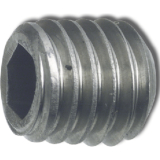 ISO4029/DIN916 M12x 16 Edelstahl A4 Gewindestift mit Ringschneide und ISK