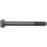 DIN 931 8.8 M12x130 blank Sechskantschraube mit Schaft