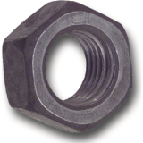 ISO4032 M 6 Aluminium blank Sechskantmutter