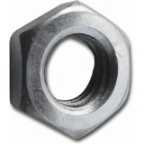 DIN 936/17H M30x1.5 verzinkt flache Feingewinde-Sechskantmutter