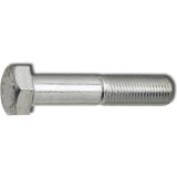 DIN 960 10.9 M12x1.5x 70 verzinkt 6kt-Feingewindeschrauben mit Schaft