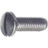 DIN 964A M 4x 30 Edelstahl A2 Linsenschraube mit Schlitz