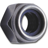 DIN 982 M10 Edelstahl A2 Sicherungsmutter hohe Form mit Polyamideinlage