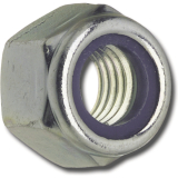 DIN 982/ 8 M20 verzinkt Sicherungsmutter hohe Form mit Polyamideinlage