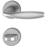 HOPPE Drckergt. NEW YORK - auf Ros. BB, TS37 - 42, Alu Edelstahl Effekt