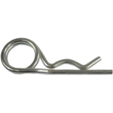 Federstecker doppelt 2x 50 Federstahl verzinkt