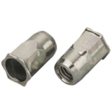 Mikromutter Vollsechskant offen M 6x16.0 Stahl verzinkt