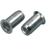 Mikromutter Rundschaft offen M 5x11.5 Stahl verzinkt