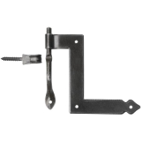 Fensterwinkelband Krems, Eisen alt geb�rstet