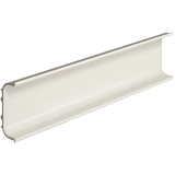 Griffmulde Aktor C-Profil horizontal, L 5000 mm, H 64, Alu wei� RAL 9010