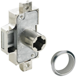 HETTICH PRESTIGE 2000 Zyl.-Drehstangenschl. Z23, Dornma� 25, �18, Zinkdruckguss