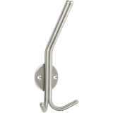 Huthaken Kabah mit Platte � 46 mm, H 185 mm, T 40,3 mm, Edelstahl geb�rstet