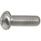 ISO7380-1 10.9 M 8x18 verzinkt Linsenschraube mit Innensechskant