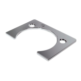 KIMANA Distanzplatte zu Klappenband, H�he 3 mm